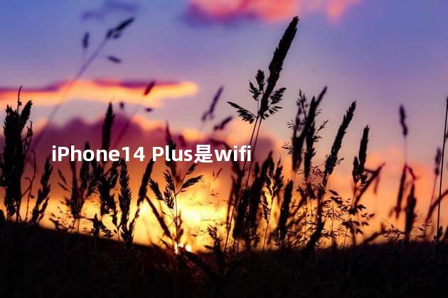 iPhone14 Plus是wifi6传输数据吗 iphone14 plus重量